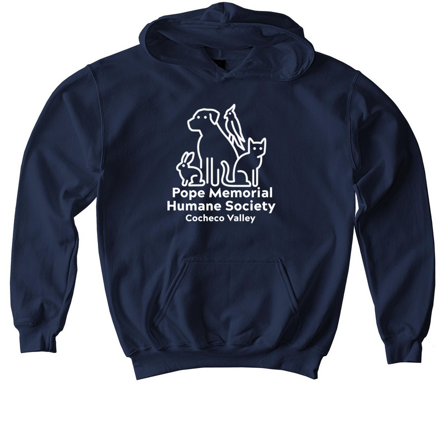 Youth PMHS-CV Sweatshirt, a Navy Softstyle Youth Pullover Hoodie