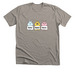 RRR Logo Shirts, a Heather Stone Premium Unisex Tee