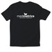 Medmetrics Employee Merch (White Logo), a Black Softstyle Cotton Tee