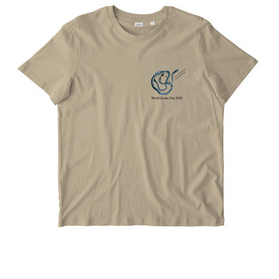 World Snake Day 2026, a Desert Dust Stanley/Stella Unisex Crafter Tee