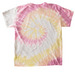 Pastel Tie Dye: Poyomi, a Desert Rose Classic Tie Dye Tee (back-view)