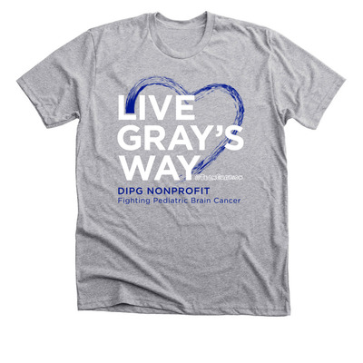 Live Gray's Way ?, a Athletic Heather Premium Unisex Tee