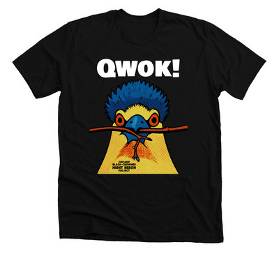 Limited Edition: Show Us Your Qwoks, a Solid Black Blend Premium Unisex Tee
