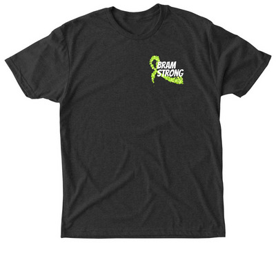 BramStrong for Rally, a Vintage Black Triblend Unisex Tee