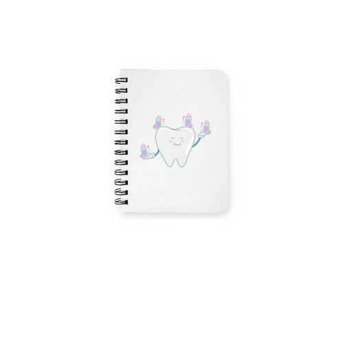 PDS Spring Notebook #2, a White Spiral Notebook