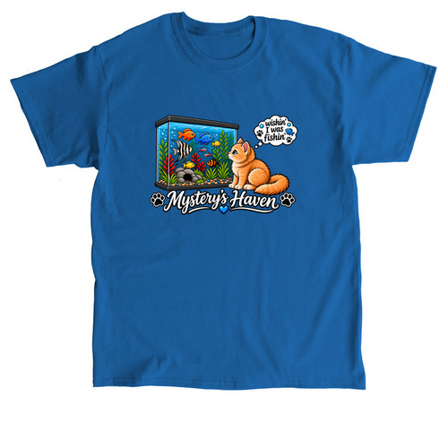 Fishin&nbsp;, a Royal Classic Unisex Tee