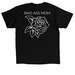THE BAD ASS MOM COLLECTION, a Black Classic Unisex Tee (back-view)