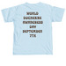 Rise for Rowan, a Chambray Comfort Colors Unisex Tee (back-view)