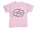 Immigrants Make America Great, a Light Pink Youth Unisex Tee