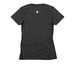BADASS EDITION-WHERE THE HELL HAVE Y'ALL BEEN, a Charcoal Women's Slim Fit Tee (back-view)