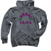 Chronic Trips Hoodie, a Dark Heather Pullover Hoodie