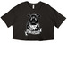 Be Sturdy Like Gertie!, a Black Women?s Cropped Cotton Tee