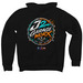 J2GarageWorx Street Series, a Black Premium Pullover Hoodie (back-view)