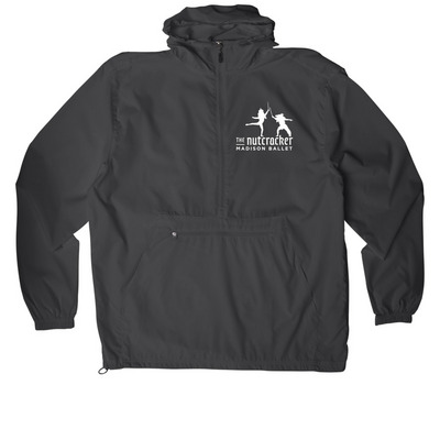 2026 Nutcracker Cast Apparel, a Graphite Packable Anorak
