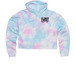 FSSS Kurbmaster Crop Top, a Cotton Candy Women?s Tie Dye Cropped Hoodie