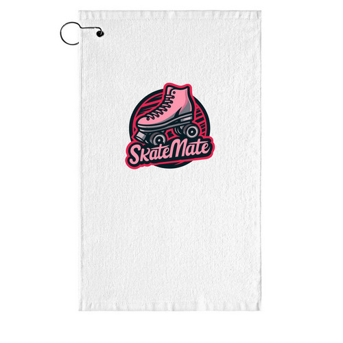 SkateMate Skate Towel, a White Golf Towel