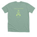 Fishin, a Heather Dusty Blue Premium Unisex Tee