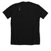 I don?t like cats.&nbsp;, a Solid Black Blend Premium Unisex Tee (back-view)