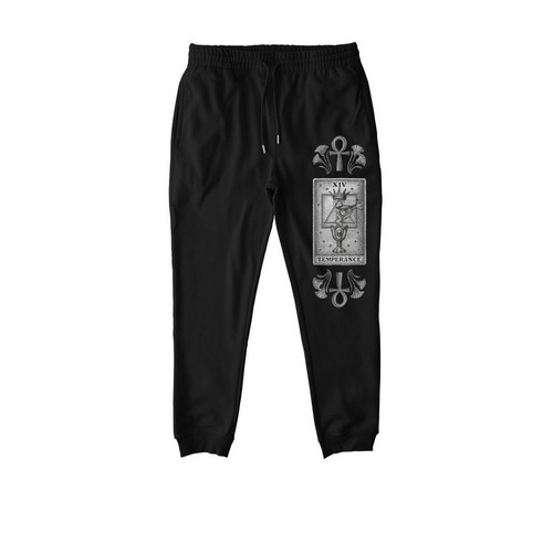 TEMPERANCE, a Black Stanley/Stella Unisex Flyer Jogger
