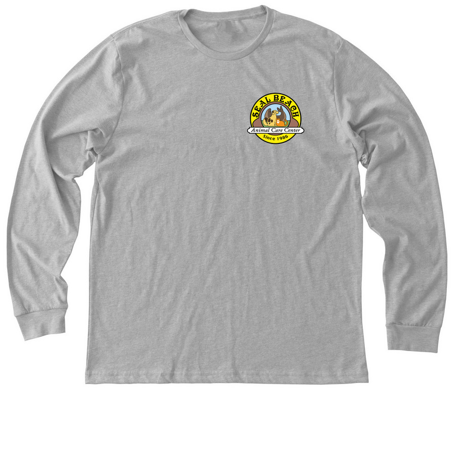 Rescue is My Favorite Breed Beach Long Sleeve, a Athletic Heather Premium Long Sleeve Tee