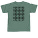 Epsilon Epsilon 80th Anniversary Tee, a Light Green Comfort Colors Unisex Tee (back-view)