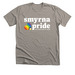 Apparel, a Heather Stone Premium Unisex Tee