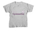 Stacked logo, a Sport Grey Youth Unisex Tee