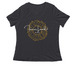 Forever Loved, a Dark Grey Heather Women's Relaxed V-Neck Tee