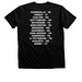 Wraith Chasers Summer Tour '26, a Black Heather Premium Unisex Tee (back-view)