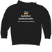 Okies on Camino Chapter, a Black Midweight Pullover Hoodie (back-view)