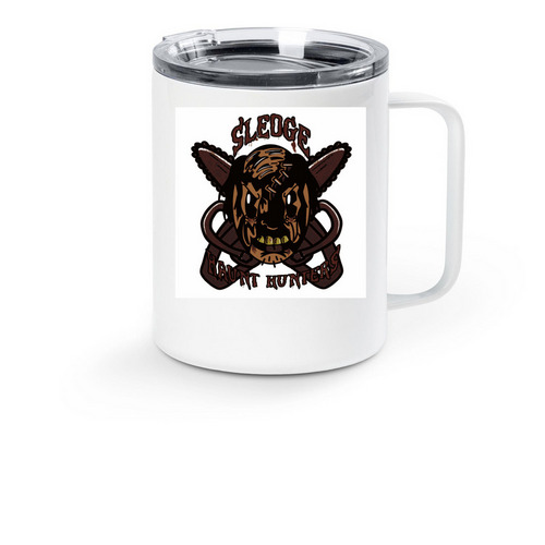 HauntHunters travel mug, a White Stainless Steel Travel Mug