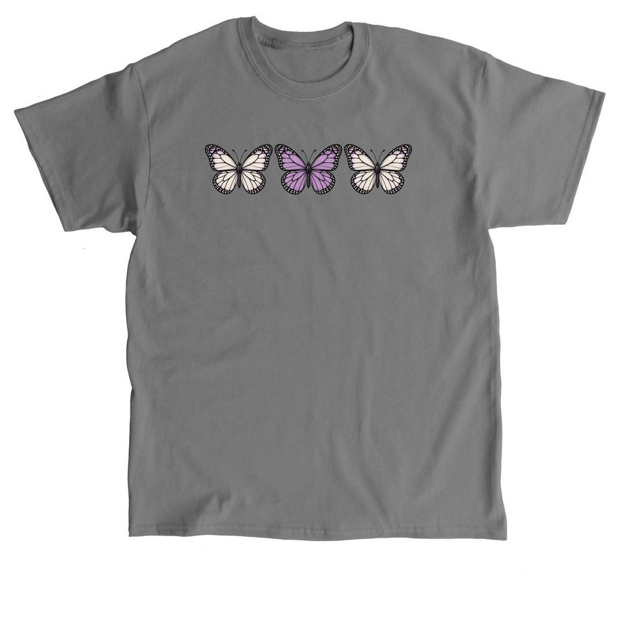 Wings of Awareness, a Charcoal Classic Unisex Tee