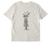 Classic Man double sided, a Natural Raw Stanley/Stella Unisex Creator 2.0 Tee (back-view)