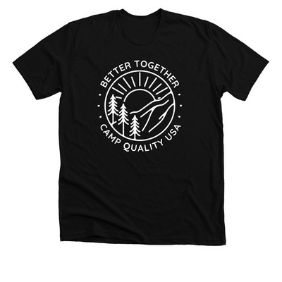 BETTER TOGETHER, a Solid Black Blend Premium Unisex Tee