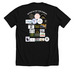 Dark Options for the 2026 Winner Design, a Solid Black Blend Premium Unisex Tee (back-view)