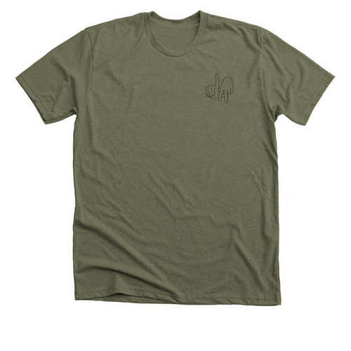 care work makes the world work, a Heather Olive Premium Unisex Tee