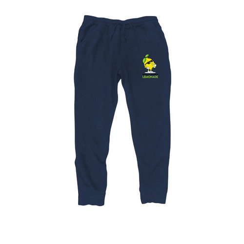 Logo Joggers, a Classic Navy Midweight Fleece Joggers