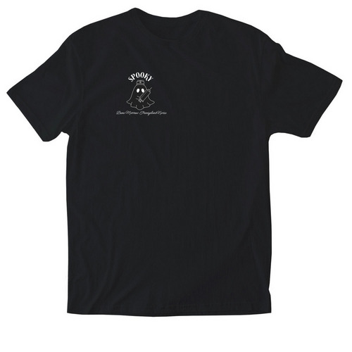 BMT Halloween black, a Black Softstyle Cotton Tee