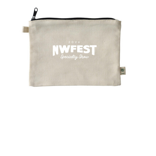 NWFest 2026: Double-Sided Pouches, a Natural 9"x7" Hemp Blend Pouch