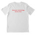AMIA Running Club, a White Nike Dri-FIT Jersey Blend Performance Tee (back-view)