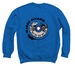 Elakha Alliance Sweatshirts, a Royal Blue Crewneck Sweatshirt (back-view)