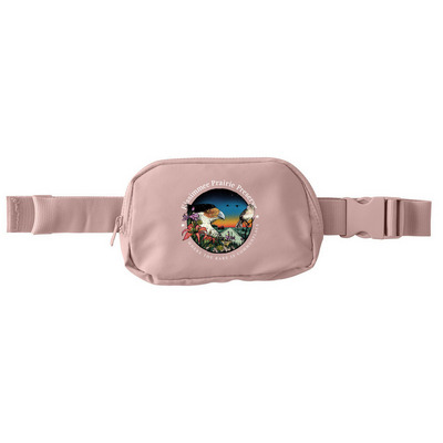 Where the Rare is Commonplace Hip Pack, a Rose Quartz Matte Hip Pack