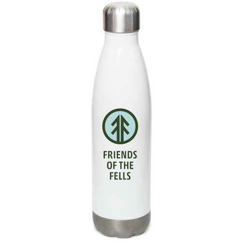 Stainless Steel Water Bottle, a White Stainless Steel Water Bottle