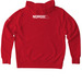 Dog Hair, Don't Care. Nike Collection, a University Red Nike Club Fleece Pullover Hoodie (back-view)