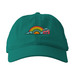 Rainbow Sun w/ Mqt Harbor Lighthouse - Hats, a Emerald Forest
