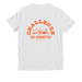 Engage, a Bright White Allmade Organic Cotton Unisex Tee (back-view)