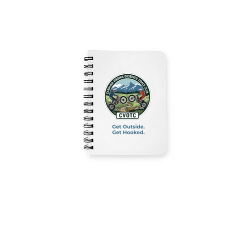 CVOTC Notebook, a White Spiral Notebook