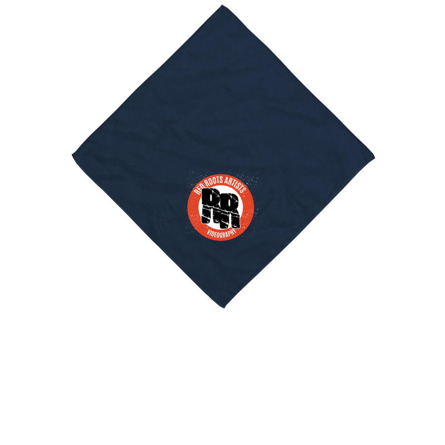 Bandana, a Navy Cotton Bandana