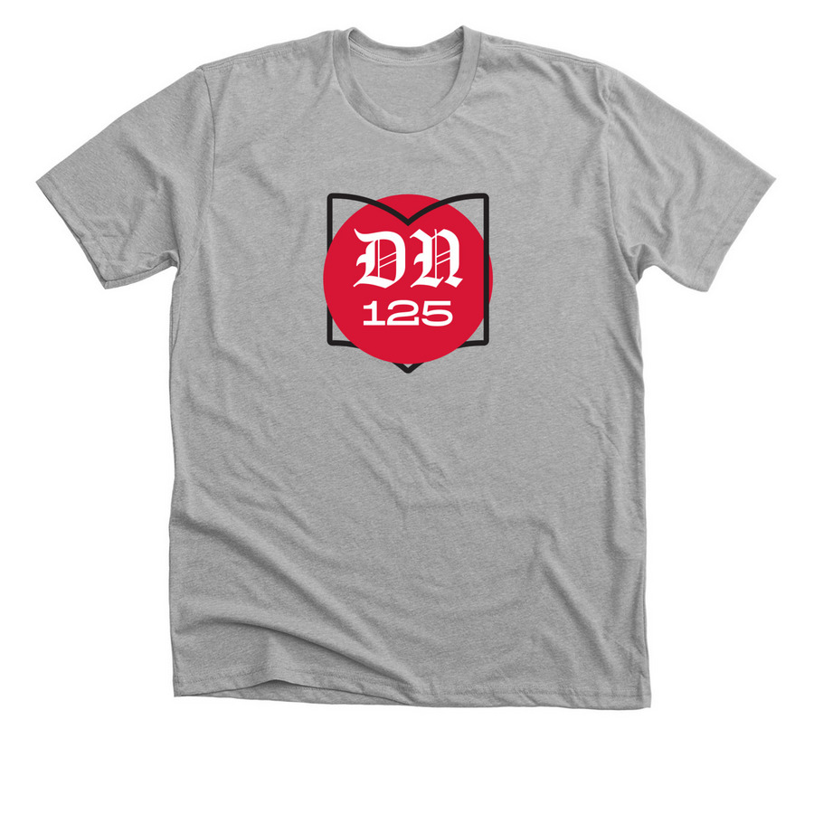 DN reunion T-shirt, a Athletic Heather Premium Unisex Tee