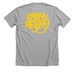 Be An Advocate, a Athletic Heather Premium Unisex Tee (back-view)